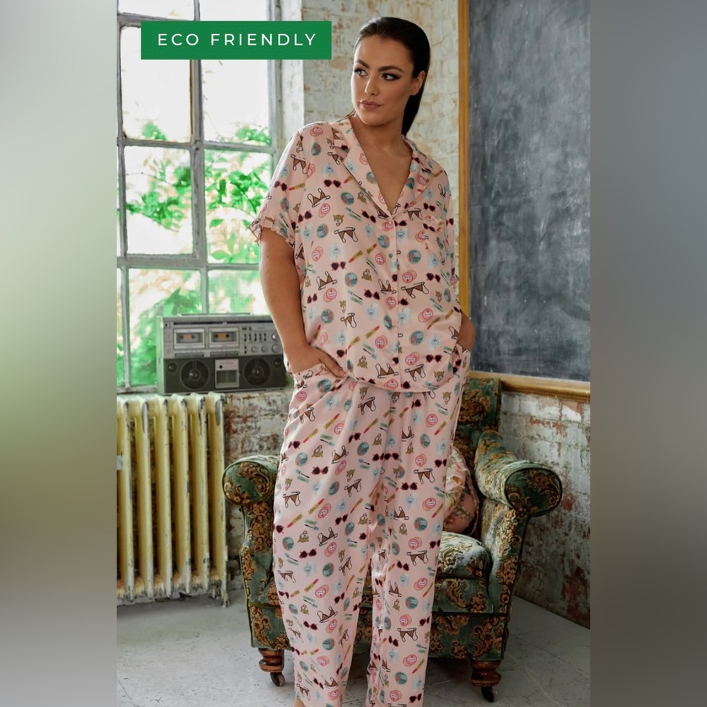 Satin Pajama Set